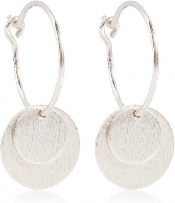Pernille Corydon Small Ring oorringen van zilver