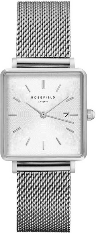 Rosefield Boxy Mesh horloge QWSS Q02
