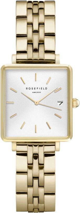 Rosefield The Mini Boxy horloge QMWSG Q021