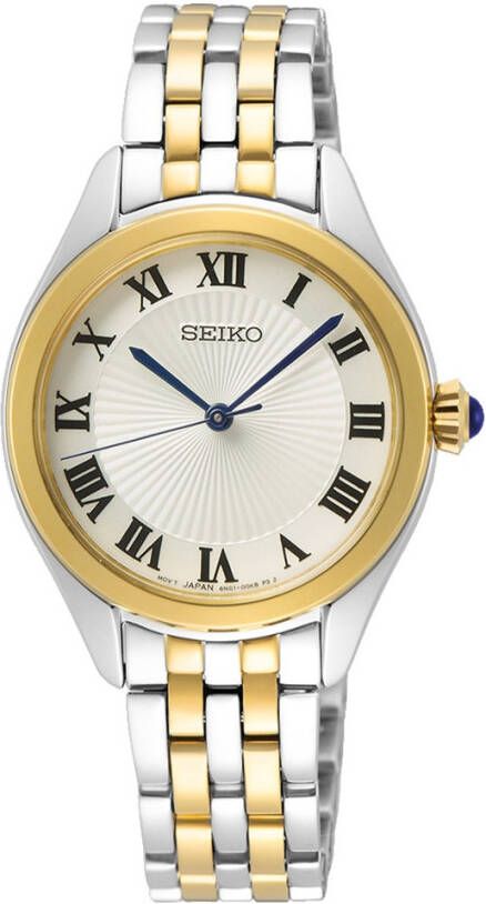 Seiko horloge SUR330P1 zilver/goudkleurig