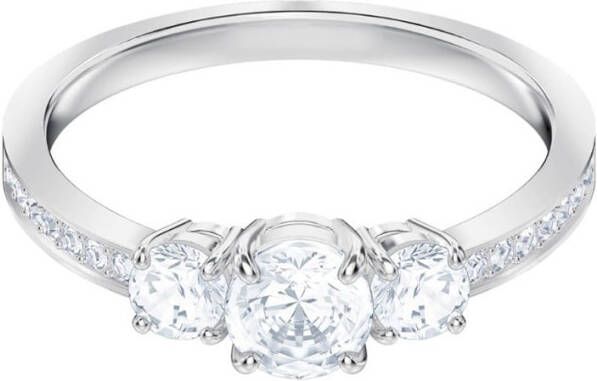 Swarovski Attract Trilogy ring met kristal