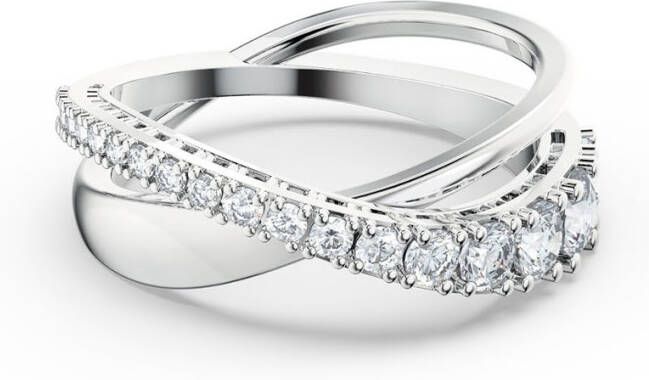 Swarovski Rows ring met kristal