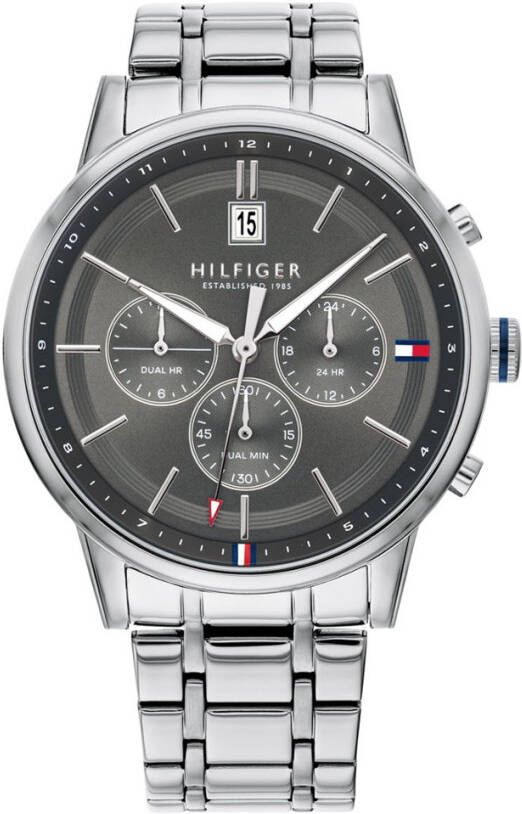 Tommy Hilfiger Horloges Watch Kyle Zilverkleurig