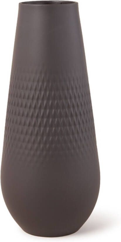 Villeroy & Boch Manufacture Collier Noir Vaas Carre L 22, 5 cm