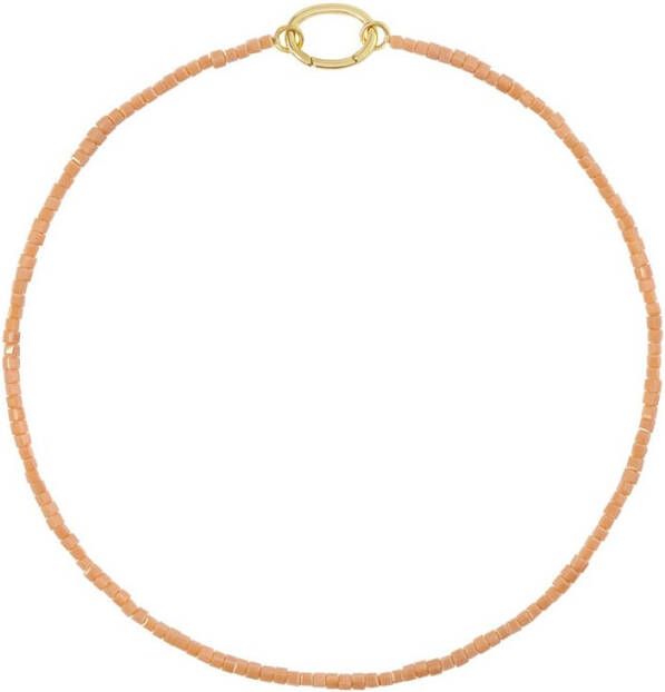 Wildthings Peachy clasp kralenketting verguld