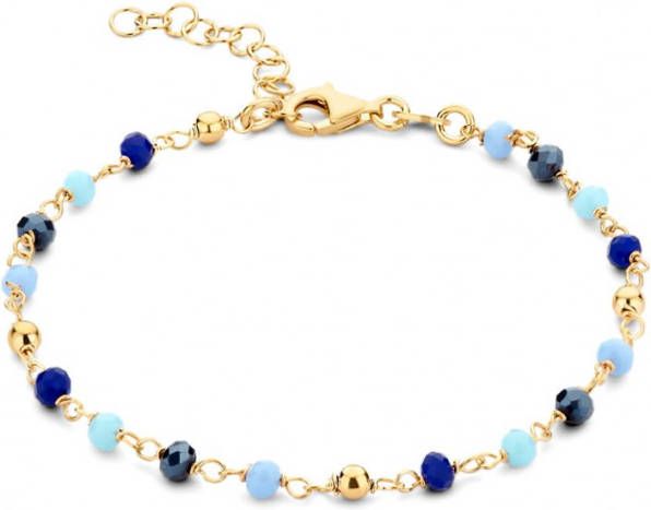 Casa Jewelry Sky Blu armband verguld