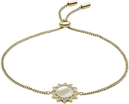 Fossil armband Vintage Motifs F03424710 goudkleur