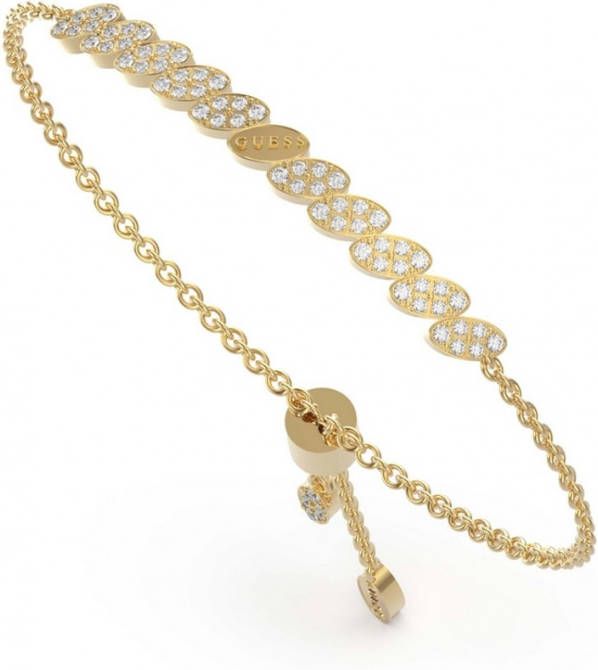 Guess Schakelarmband met kristal JUBB01336JWYGS