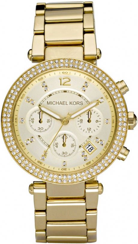 Michael Kors Horloges Parker MK5354 Goudkleurig online kopen