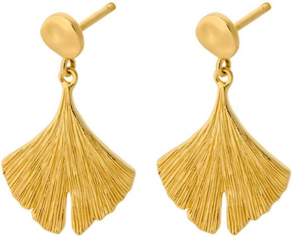 Pernille Corydon Biloba oorstekers verguld