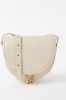 See by Chloé Mara Saddle Bag in Beige Leather , Beige, Dames online kopen