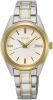 Seiko horloge SUR636P1 zilver/goudkleur online kopen