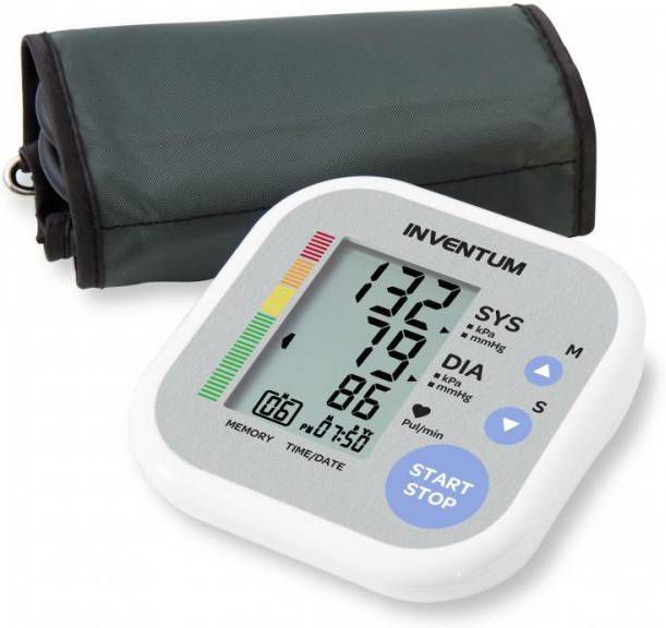 Inventum bovenarm bloeddrukmeter wit BDA432