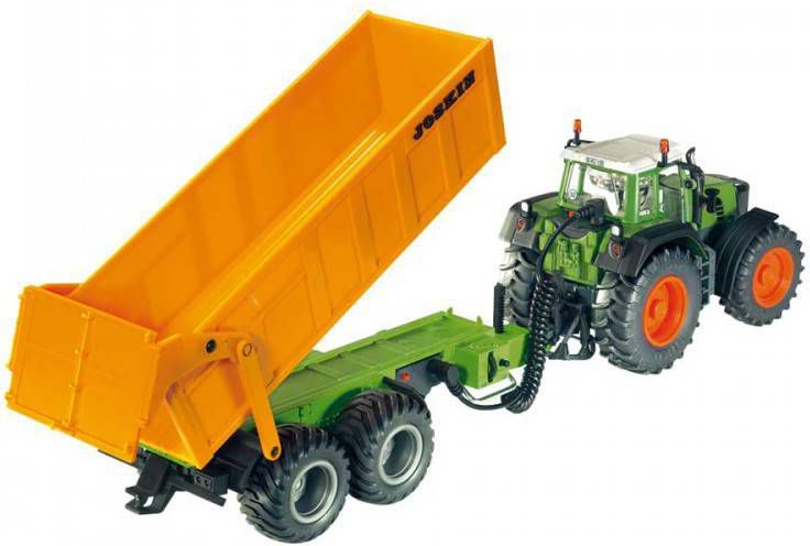 Siku Aanhanger voor speelgoedauto Control, tandem as hanger(6780)geschikt voor control tractoren op een schaal van 1 32