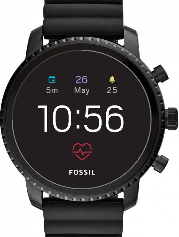 fossil q ftw4016 explorist hr braun