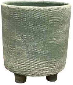 Villa Pottery HS Potterie Groene Pot Nevada, set van 2