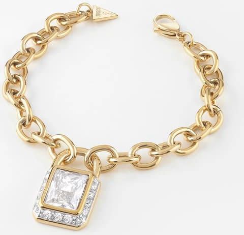 Guess Schakelarmband met hanger JUBB02199JWYGS