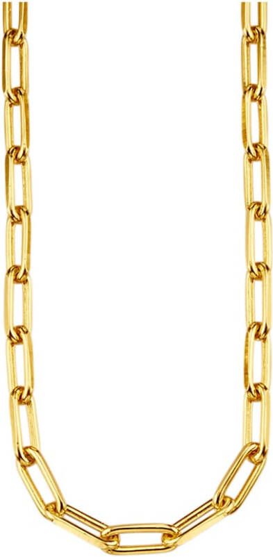 AMY VERMONT Ketting van echt zilver Geelgoudkleur