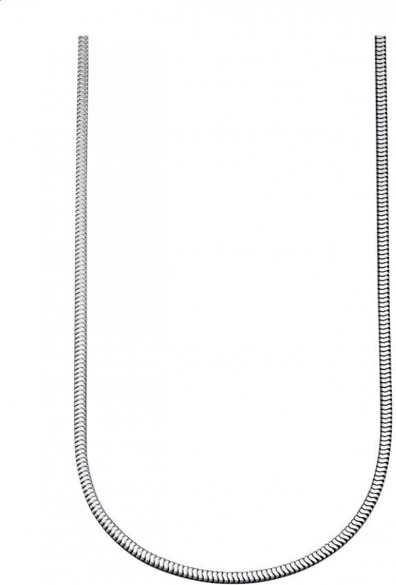 AMY VERMONT Slangenkettting Zilverkleur