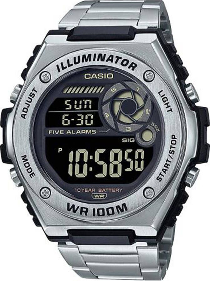 Casio Collection MWD 100HD 1BVEF Digital Youth horloge