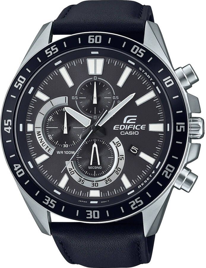 Casio Edifice Classic EFV 620L 1AVUEF Big Face Chrono horloge