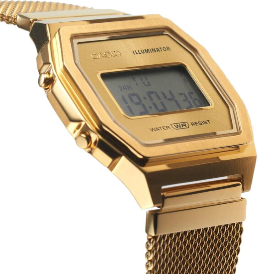 Casio Vintage A1000MG 9EF Vintage Iconic horloge