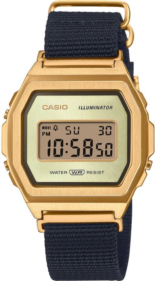 Casio Vintage A1000MGN 9ER Vintage Iconic horloge