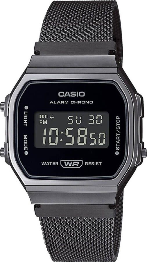 Casio Digitale dameschronograaf A168WEMB 1BEF Grijs