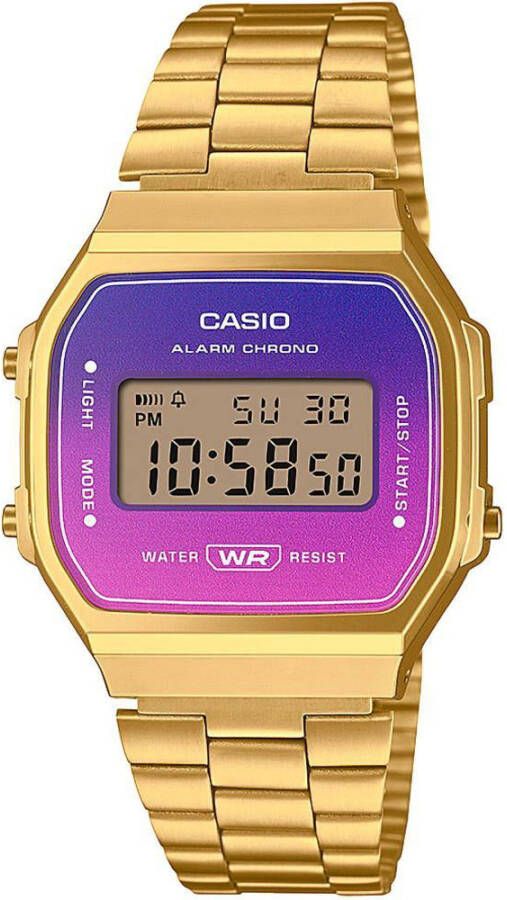 Casio Vintage A168WERG 2AEF Retro Vaportheme horloge