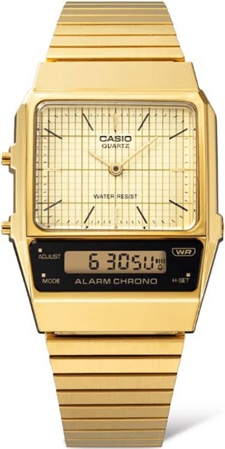 Casio Vintage AQ 800EG 9AEF Vintage Edgy horloge