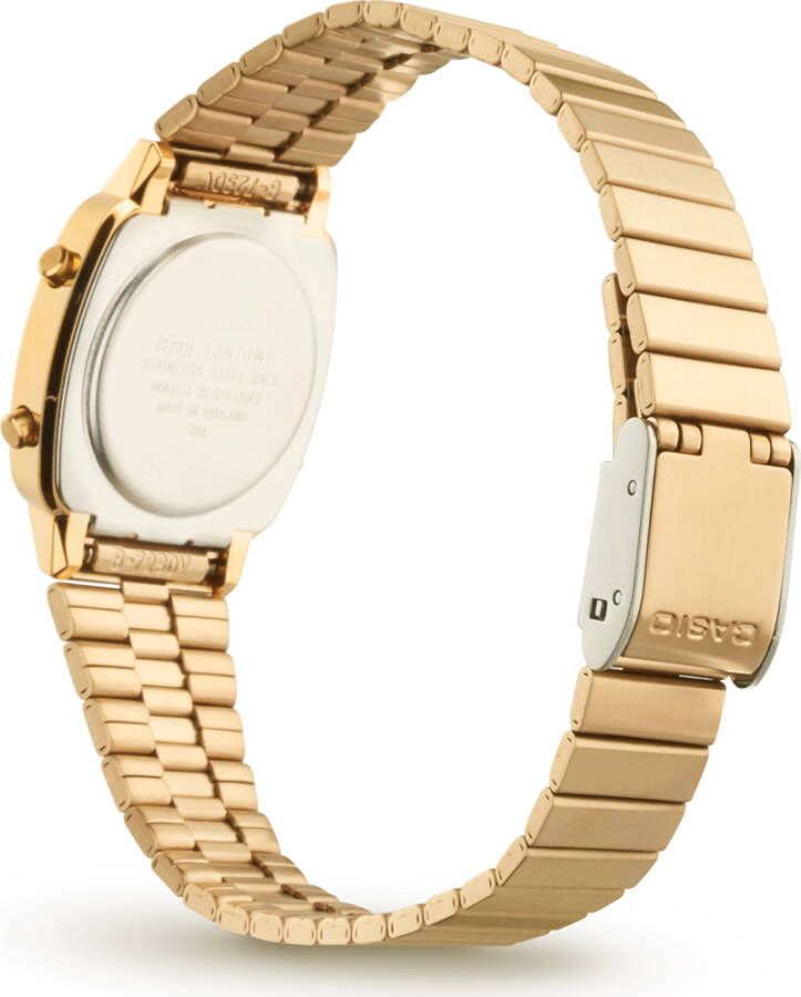 Casio Horloges Vintage Mini LA670WEGA 1EF Goudkleurig