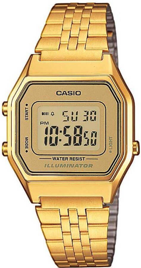 Casio Horloges LA680WEGA 9ER Vintage Iconic Goudkleurig