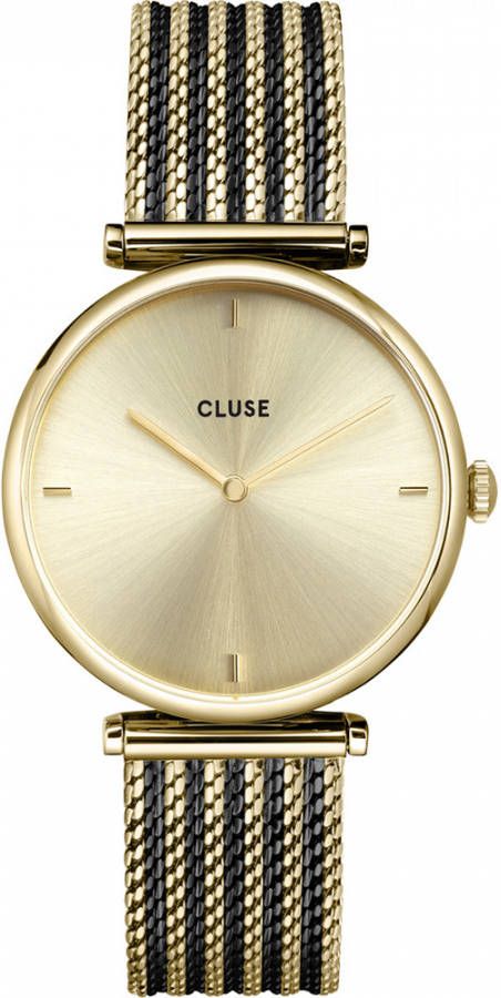 cluse Horloges Triomphe Mesh Full Goudkleurig