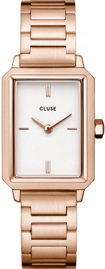 cluse Horloges Fluette Steel Wit