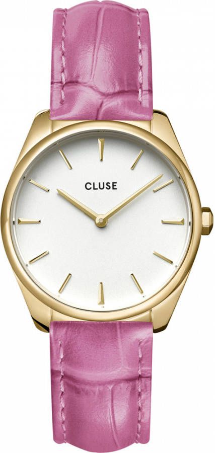 cluse Horloges Feroce Petite Leather Goudkleurig