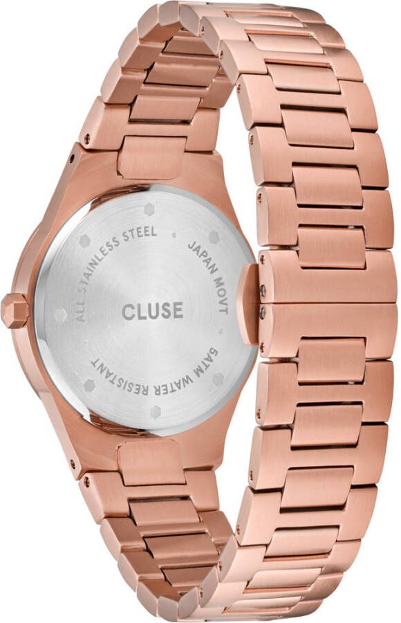 cluse Horloges Vigoureux 33 H Link Rose Gold Colored Rosé, goudkleurig