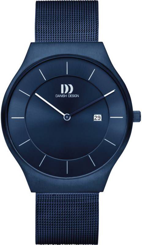 Danish Design Tidlø, s IQ69Q1259 Lå, ngeland horloge