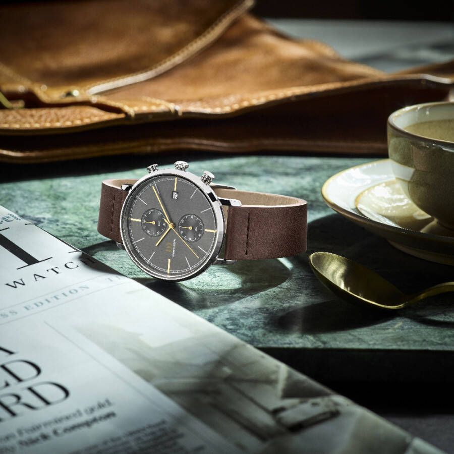 Danish Design Tidl&#xF8, s IQ23Q1290 Koltur Chrono horloge