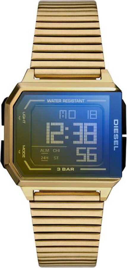 Diesel Horloges Chopped DZ1969 Goudkleurig