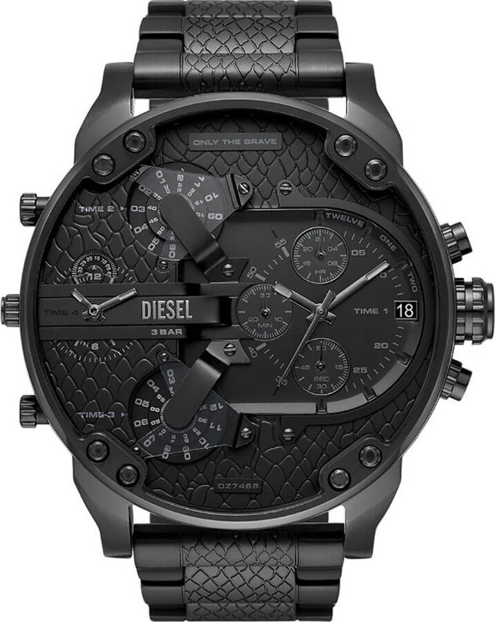 Diesel DZ7468 Mr. Daddy 2.0 Black Reptilia horloge