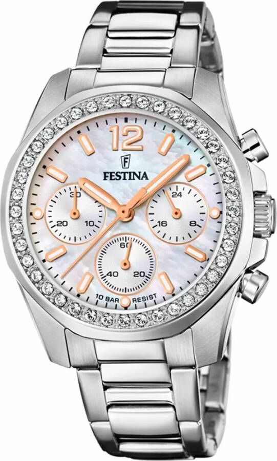 Festina Orologio Cronografo Rainbow , Grijs, Dames