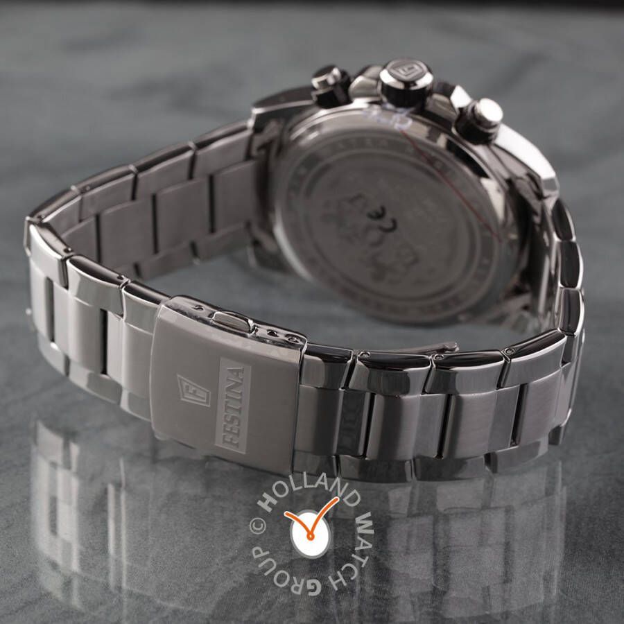 Festina Orologio Uomo Cronografo Collezione Chrono Sport , Grijs, Heren