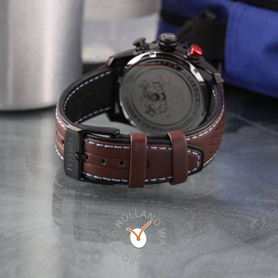 Festina Orologio Uomo Cronografo Collezione Chrono , Bruin, Heren