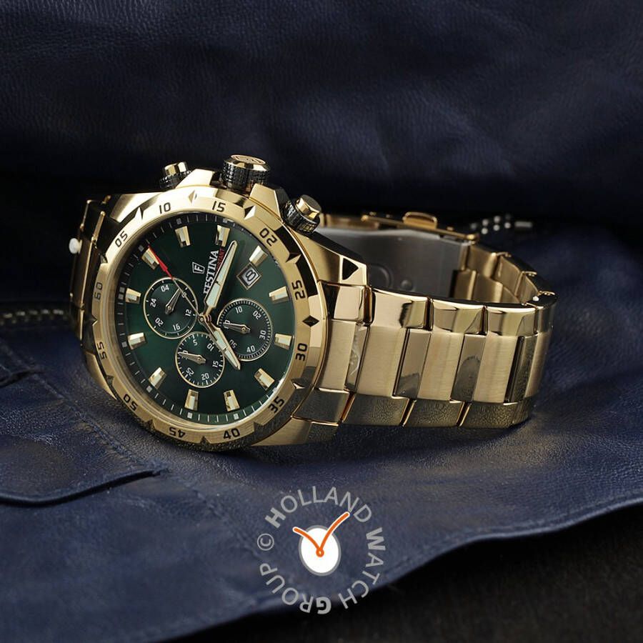 Festina Orologio Cronografo Sport , Geel, Heren