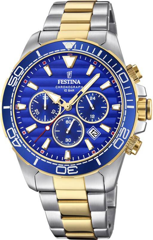 Festina Orologio Cronografo Collezione Prestige , Grijs, Heren