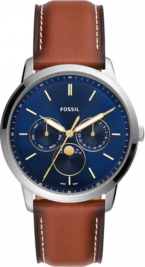 Fossil horloge FS5903 Neutra Minimalist cognac