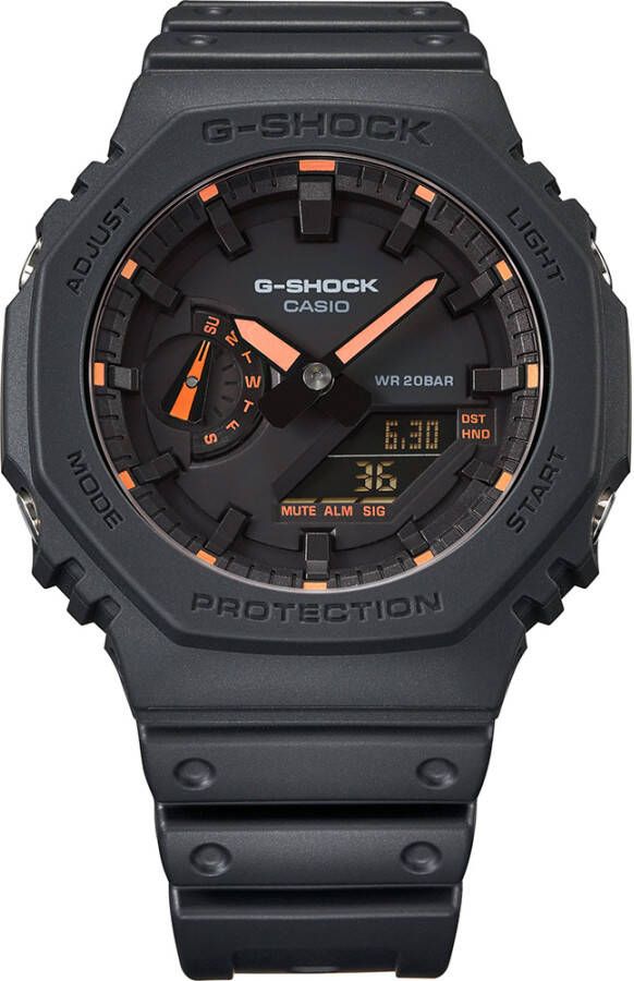 G-SHOCK G Shock Classic Style GA 2100 1A4ER Neon Accent horloge