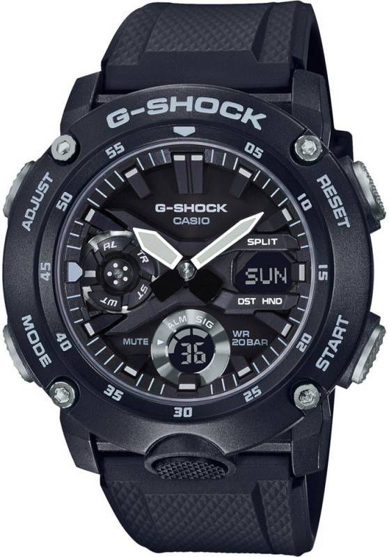 G-SHOCK G Shock Classic Style GA 2000S 1AER Carbon Core horloge
