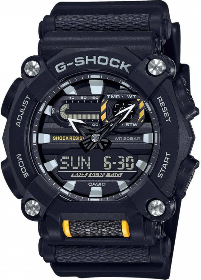 G-SHOCK G Shock Horloges Classic GA 900 1AER Zwart