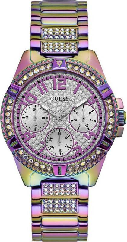 Guess Horloges Watch Lady Frontier GW0044L1 Zilverkleurig